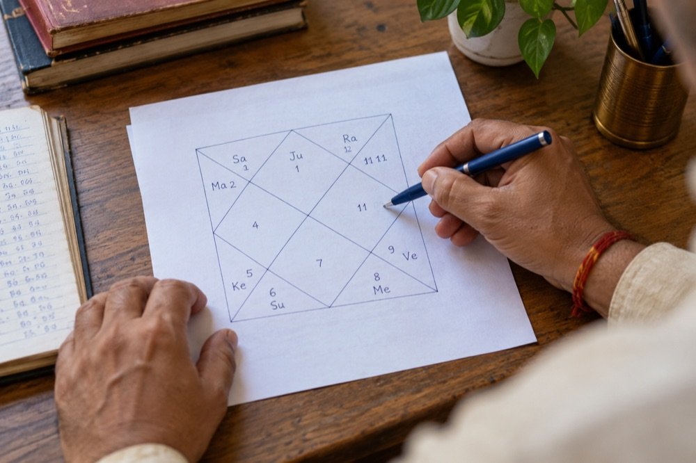 Kundli Reading by Astrologer Aman Sharma